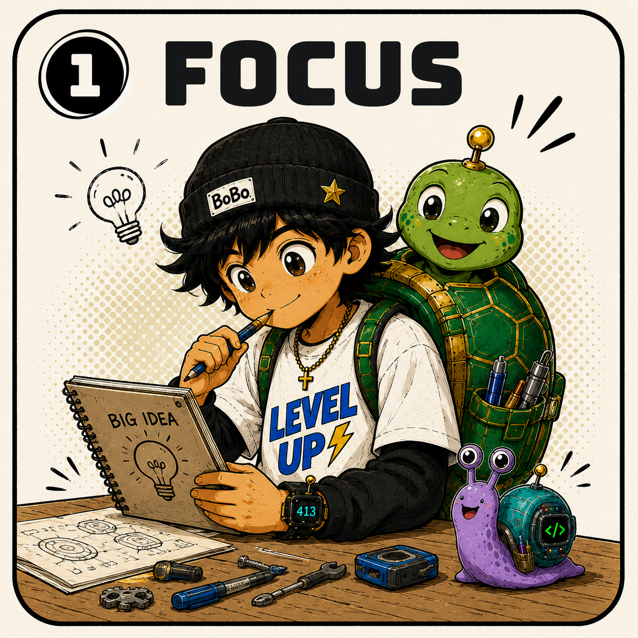 Focus — Every product starts with a big idea.